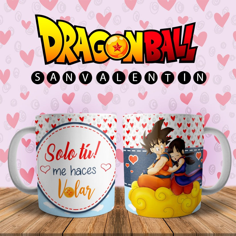 Taza Amor Goku En Nube Kinton