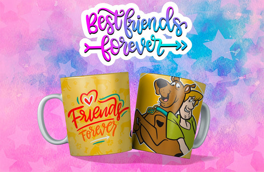 Taza Amistad Scooby Doo