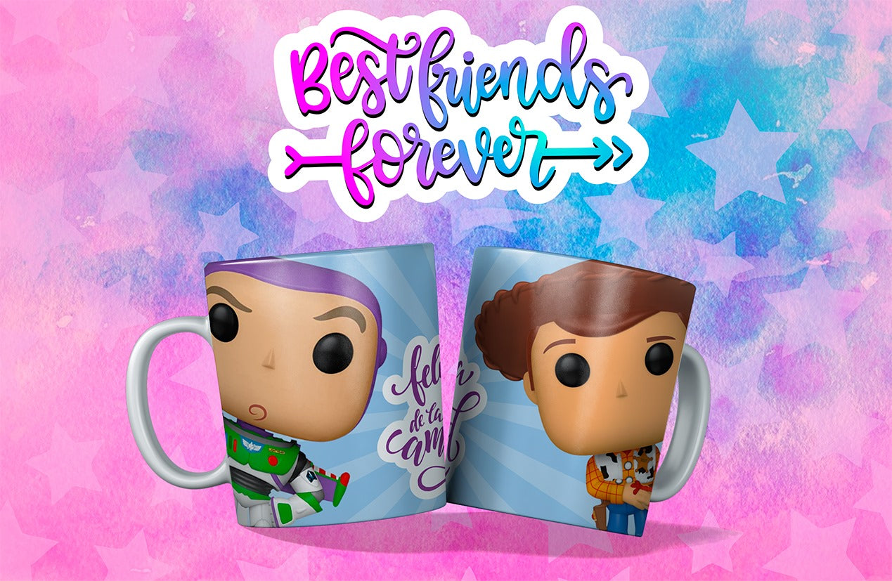 Taza Amistad Buzz Lightyear