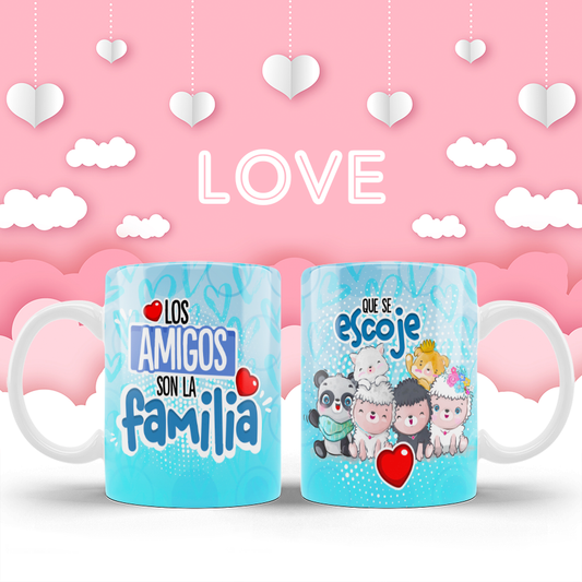 Taza Amistad en Familia