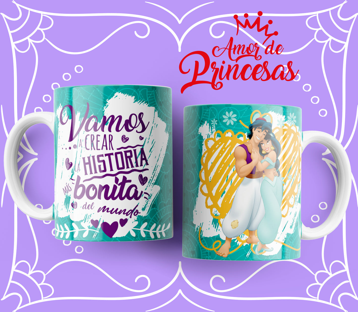 Taza Amor Aladin