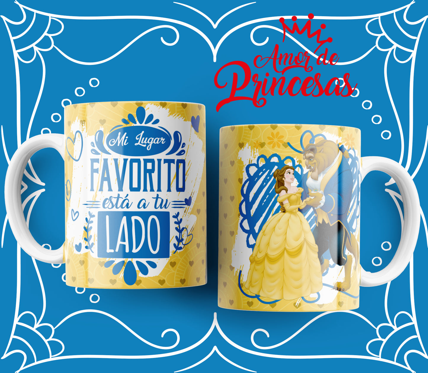 Taza Amor Bella & Bestia