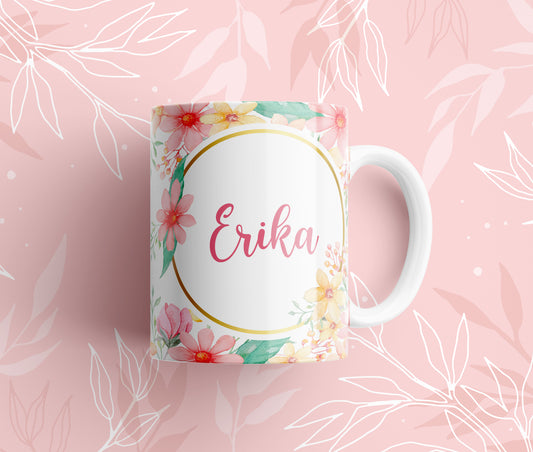 Taza Floral Armonia